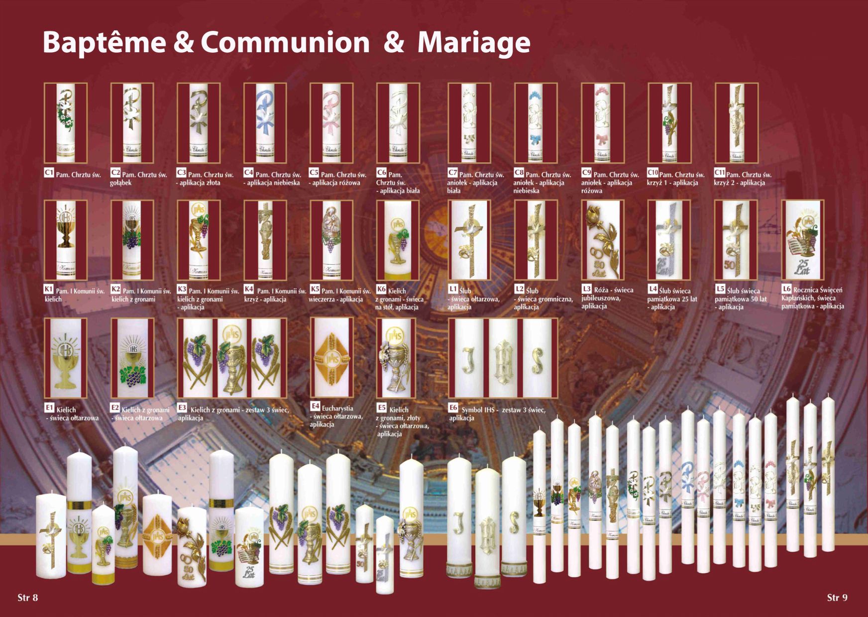 Bapteme & Communion & Mariage
