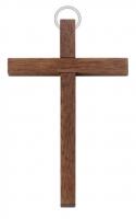 Croix en bois vernis - 5€